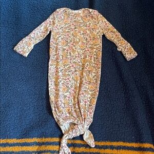 Angel Dear Floral Baby knotted Gown